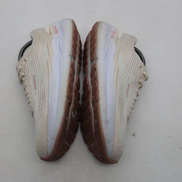 Brooks Ghost Max 2 Women's Size 9 B White Running Shoes Sneakers 1204201B190 - Picture 7 of 10